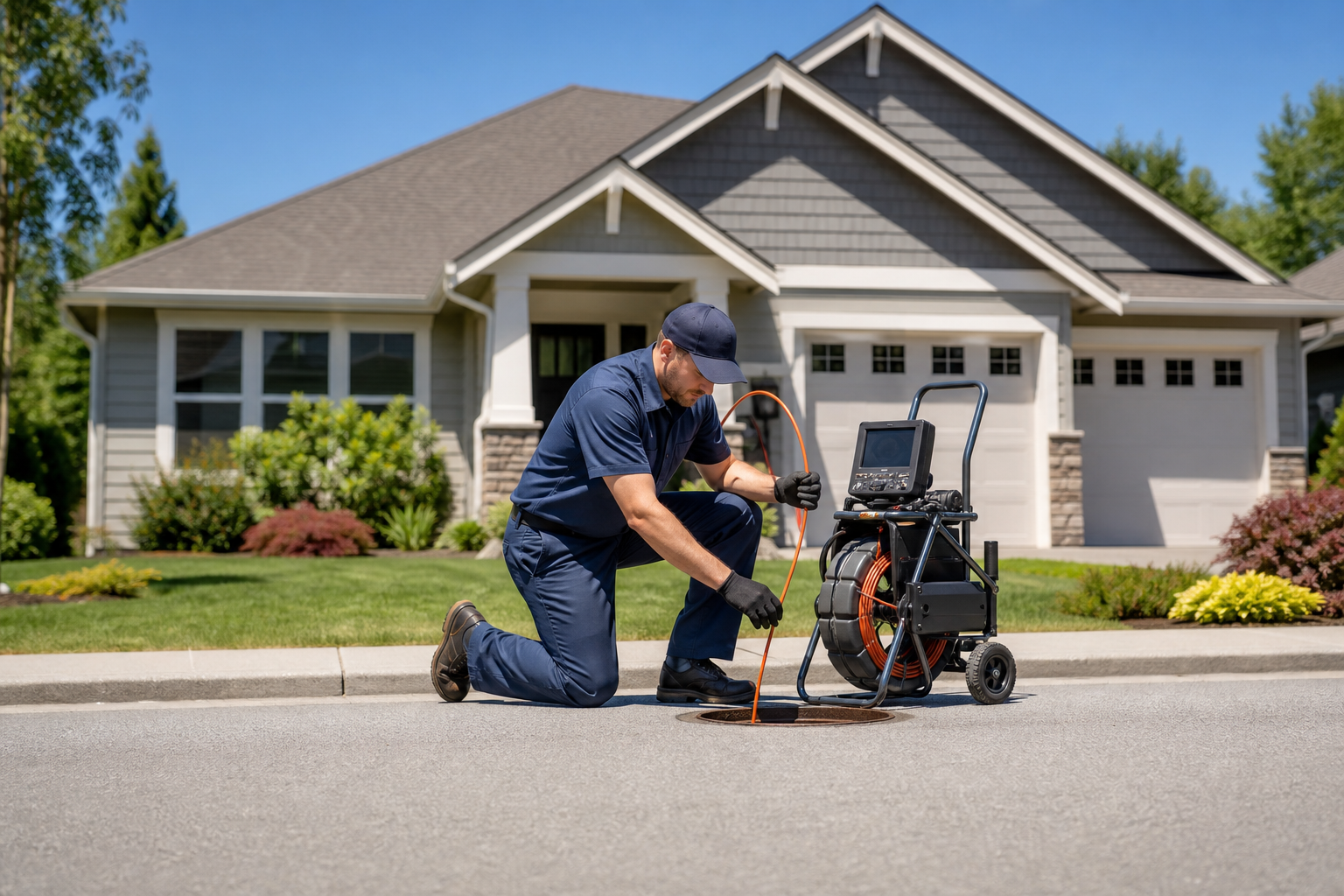 Sewer Line Inspection & Repair